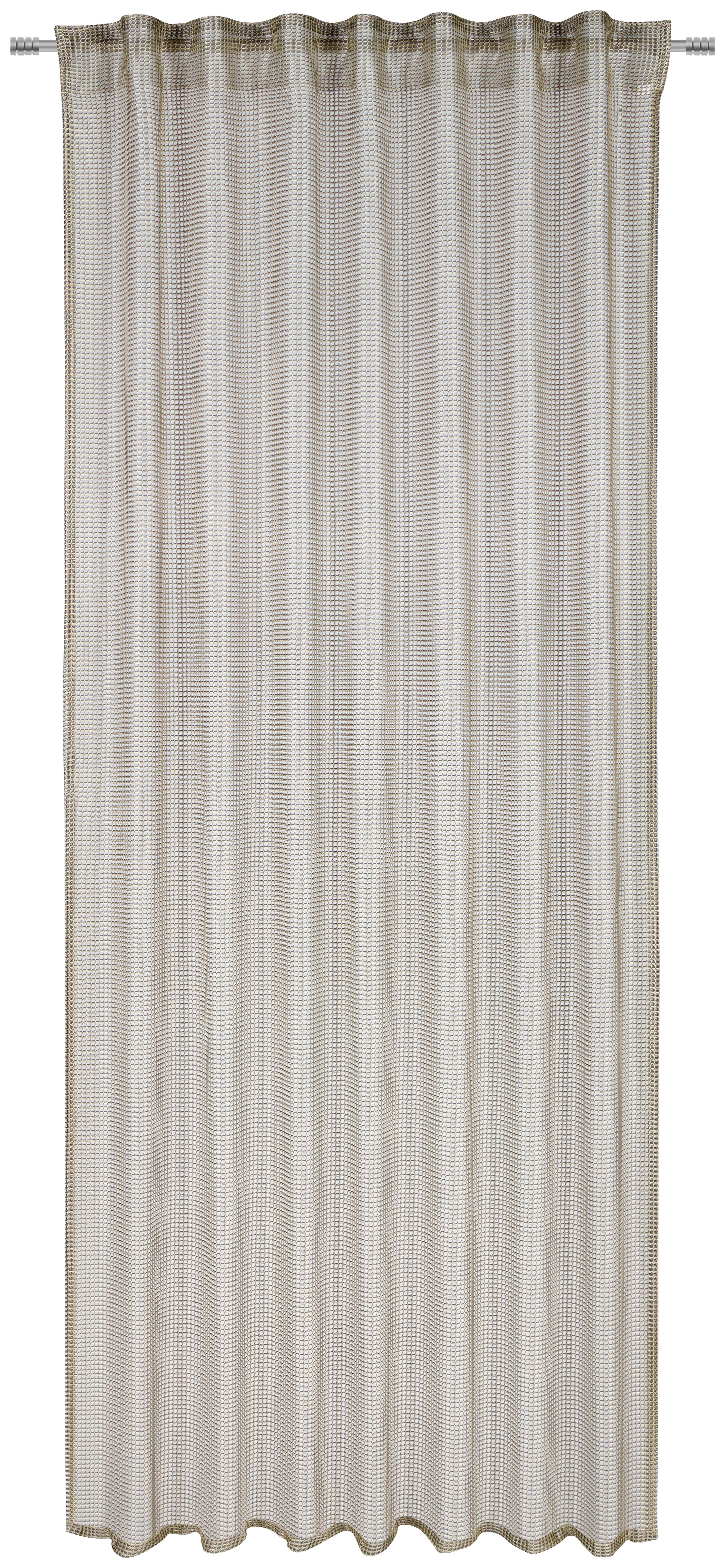 FERTIGVORHANG LUMOS transparent 140/245 cm   - Beige, Design, Textil (140/245cm) - Ambiente