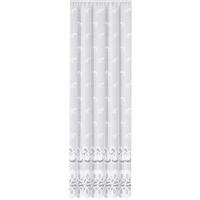 FERTIGSTORE  halbtransparent  450/145 cm   - Weiß, KONVENTIONELL, Textil (450/145cm)
