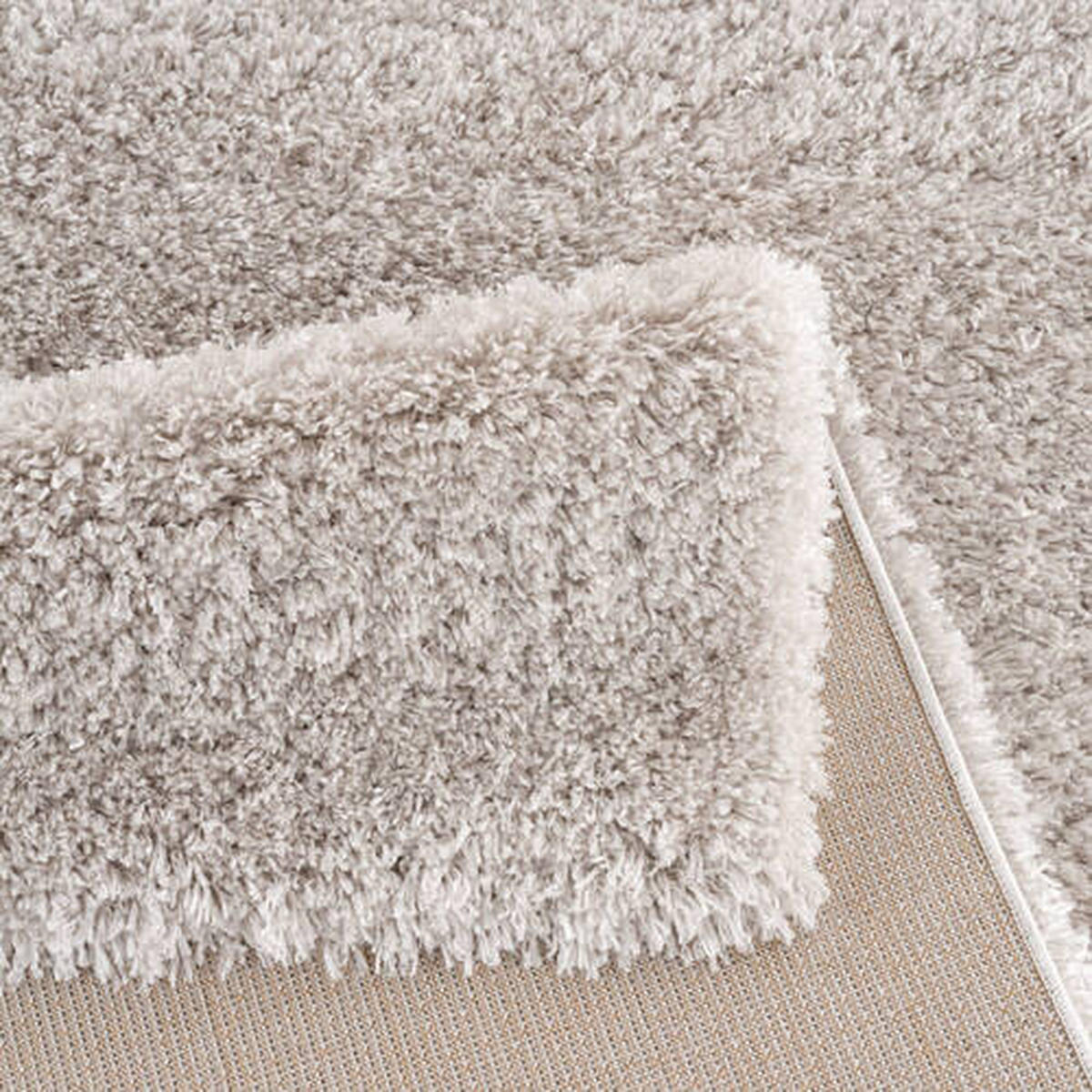 PREPROGA Z VISOKIM FLOROM Porto  120/170 cm  tkano  svetlo siva  - svetlo siva, Konvencionalno, tekstil (120/170cm)