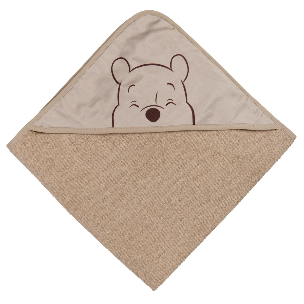 OSUŠKA S KAPUCÍ - béžová hnědá, Trend, textil (80/80cm) - Disney