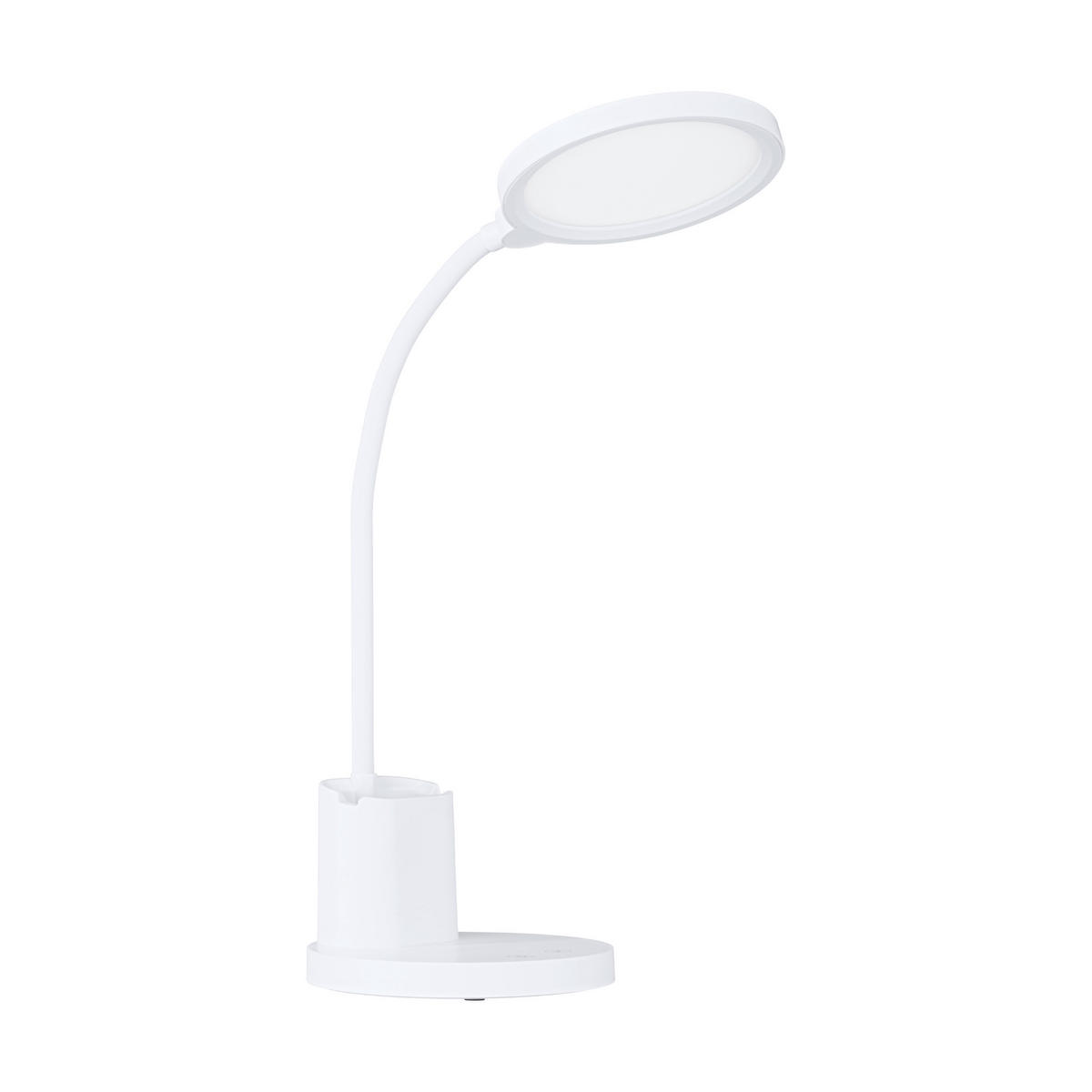 LED-TISCHLEUCHTE 15/55 cm   - Weiß, Design, Kunststoff (15/55cm) - Eglo
