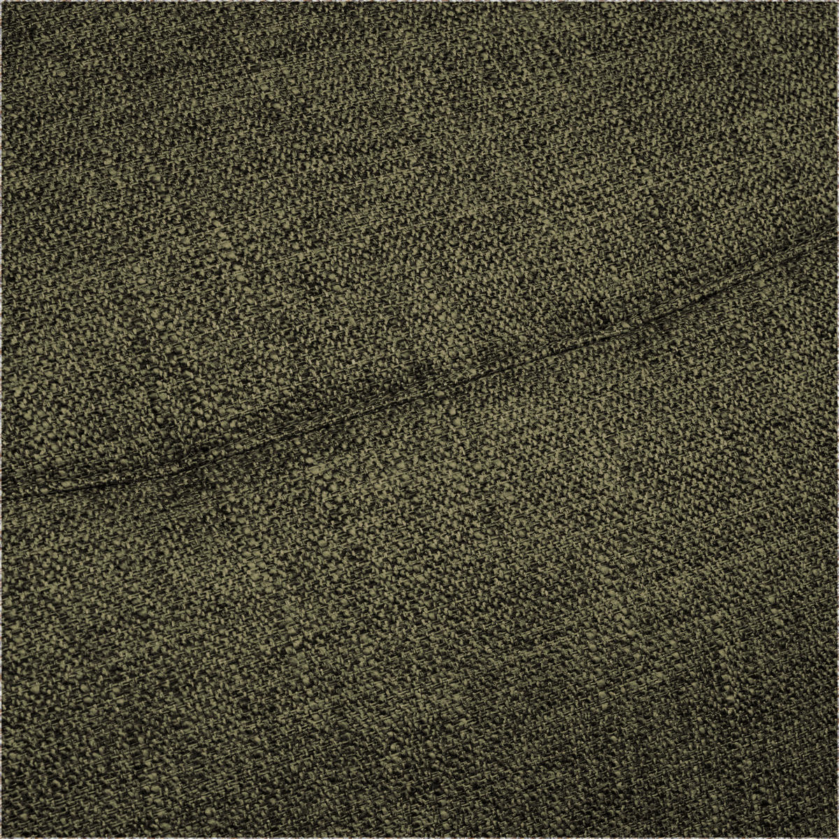 2-SITZER-SOFA in Struktur Olivgrün  - Schwarz/Olivgrün, Design, Textil/Metall (174/76-97/102cm) - Novel