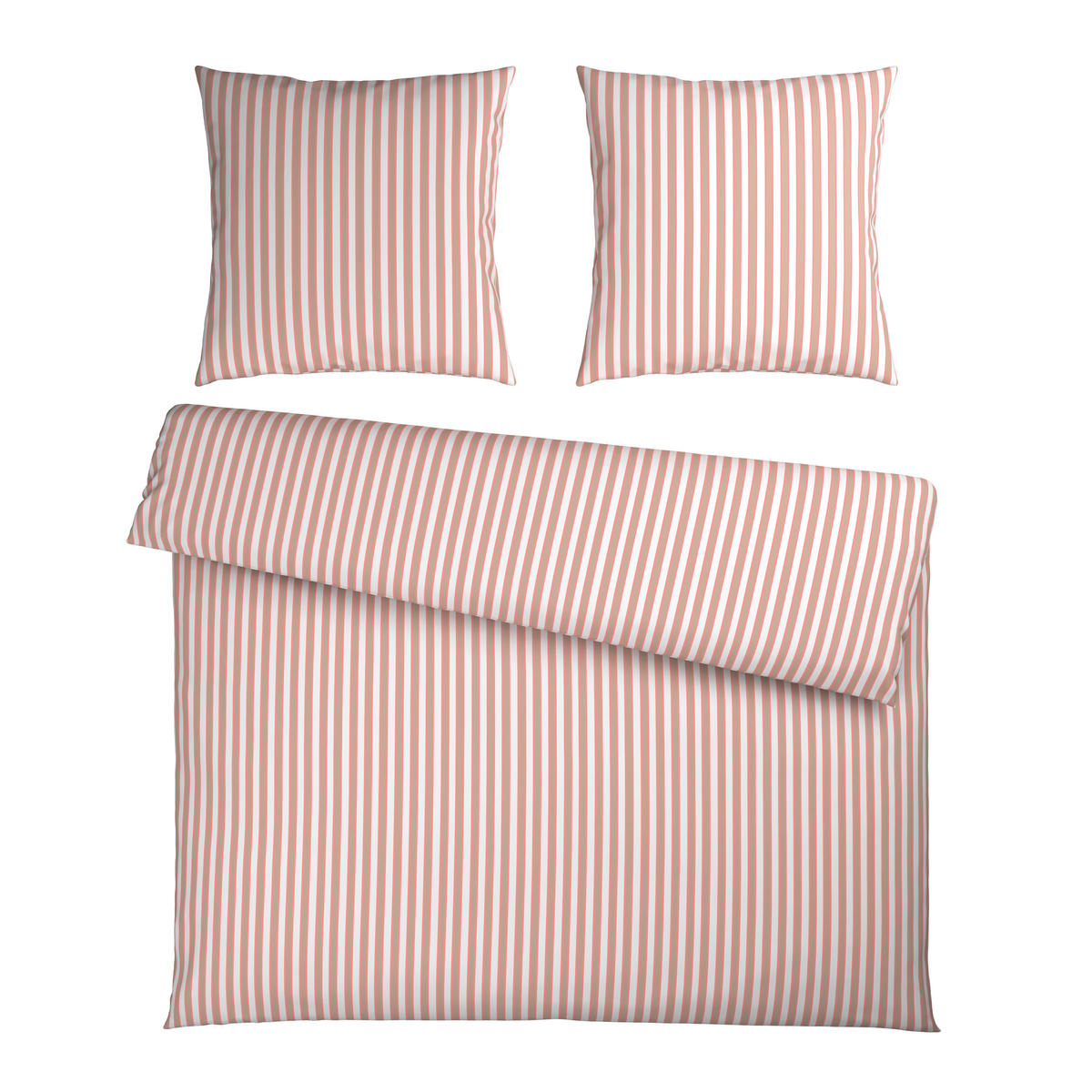 BETTWÄSCHE Renforcé 200/200 cm  - Braun/Weiß, Textil (200/200cm) - Novel