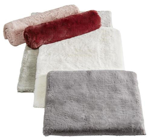 FÜRDŐSZOBASZŐNYEG  60/60 cm  ezüstszínű   - ezüstszínű, Design, műanyag/textil (60/60cm) - Esposa