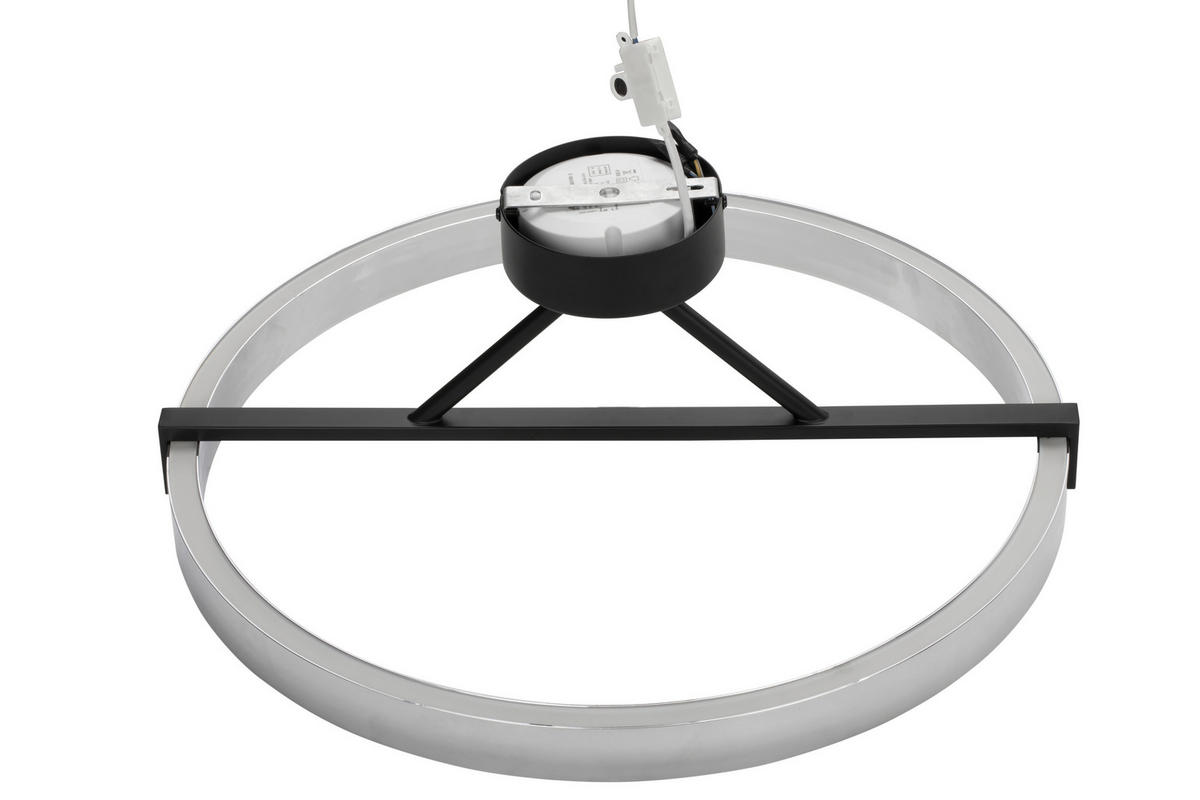 STROPNÍ LED SVÍTIDLO, 51/50/18 cm - čiré, Trend, kov/plast (51/50/18cm) - Dieter Knoll