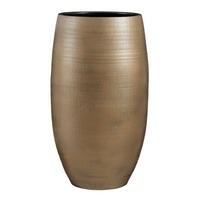 VIRÁGKASPÓ  - bronzszínű, Basics, kerámia (39/39/70cm)