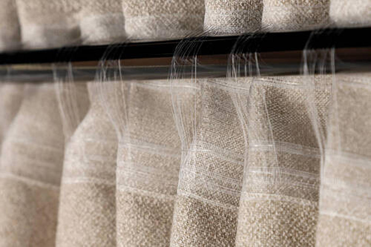 FERTIGVORHANG  blickdicht  130/250 cm   - Beige, Basics, Textil (130/250cm) - Esprit