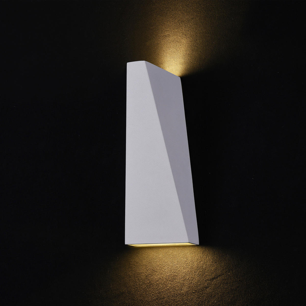 VENKOVNÍ NÁSTĚNNÉ SVÍTIDLO - bílá, Trend, kov (9/20/9cm)