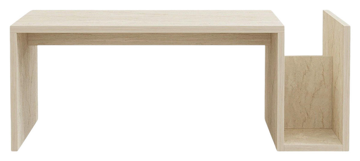 COUCHTISCH  Holzwerkstoff  - Beige, Modern, Holzwerkstoff (86.8/32,4/50cm) - MID.YOU