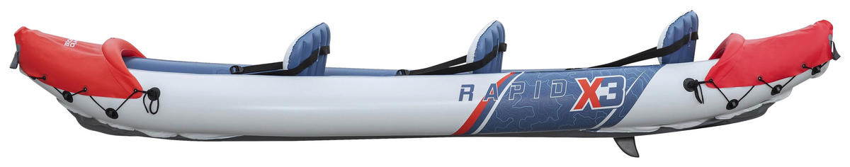 KAJAK 65052 VENTURA KAYAK  - Rot/Grau, KONVENTIONELL, Kunststoff/Metall (381/100cm) - Bestway