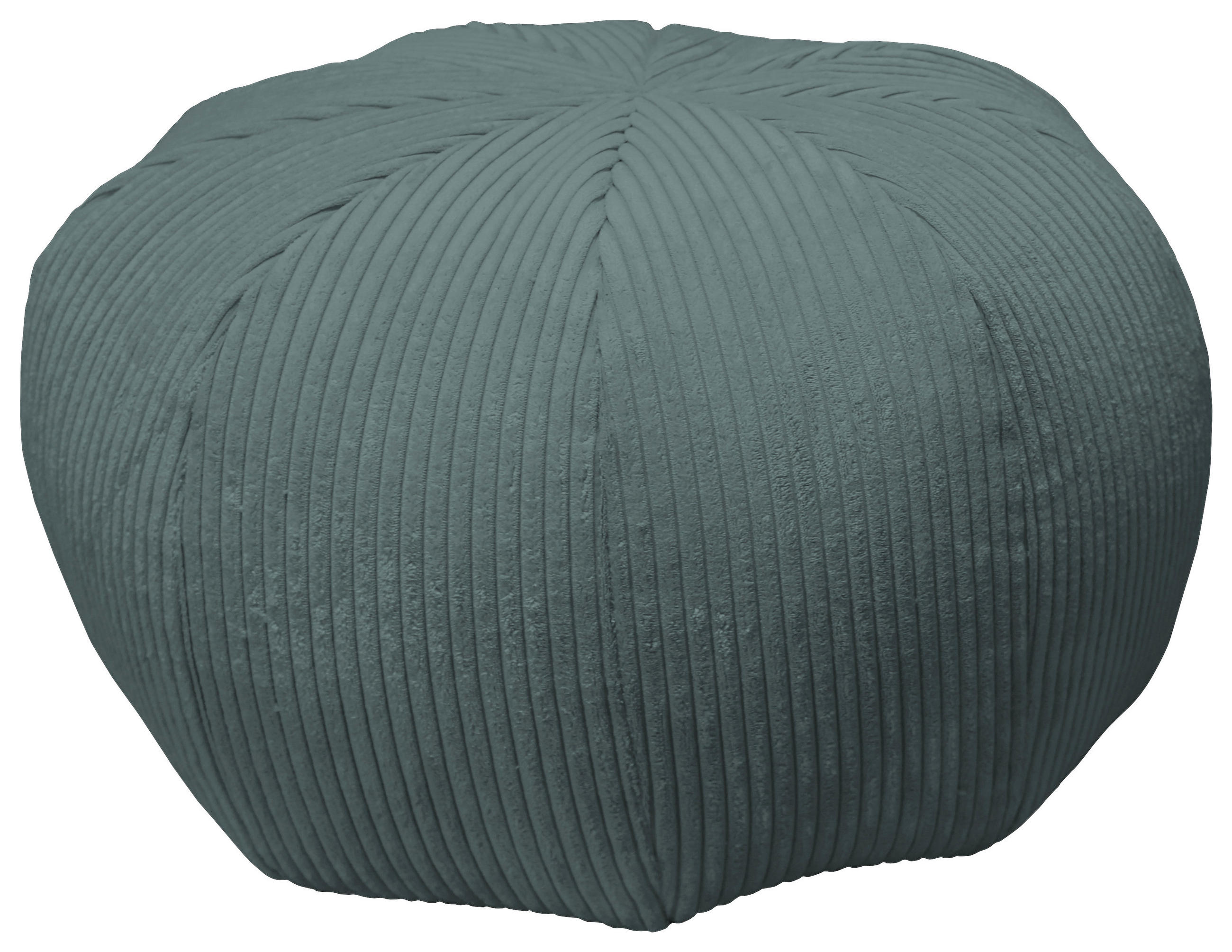 POUF Cord 60/30/60 cm  - Dunkelgrau, Design, Textil (60/30/60cm) - Carryhome