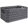 KORG - antracit, Basics, plast (23,7/15,8/10,8cm) - Rotho