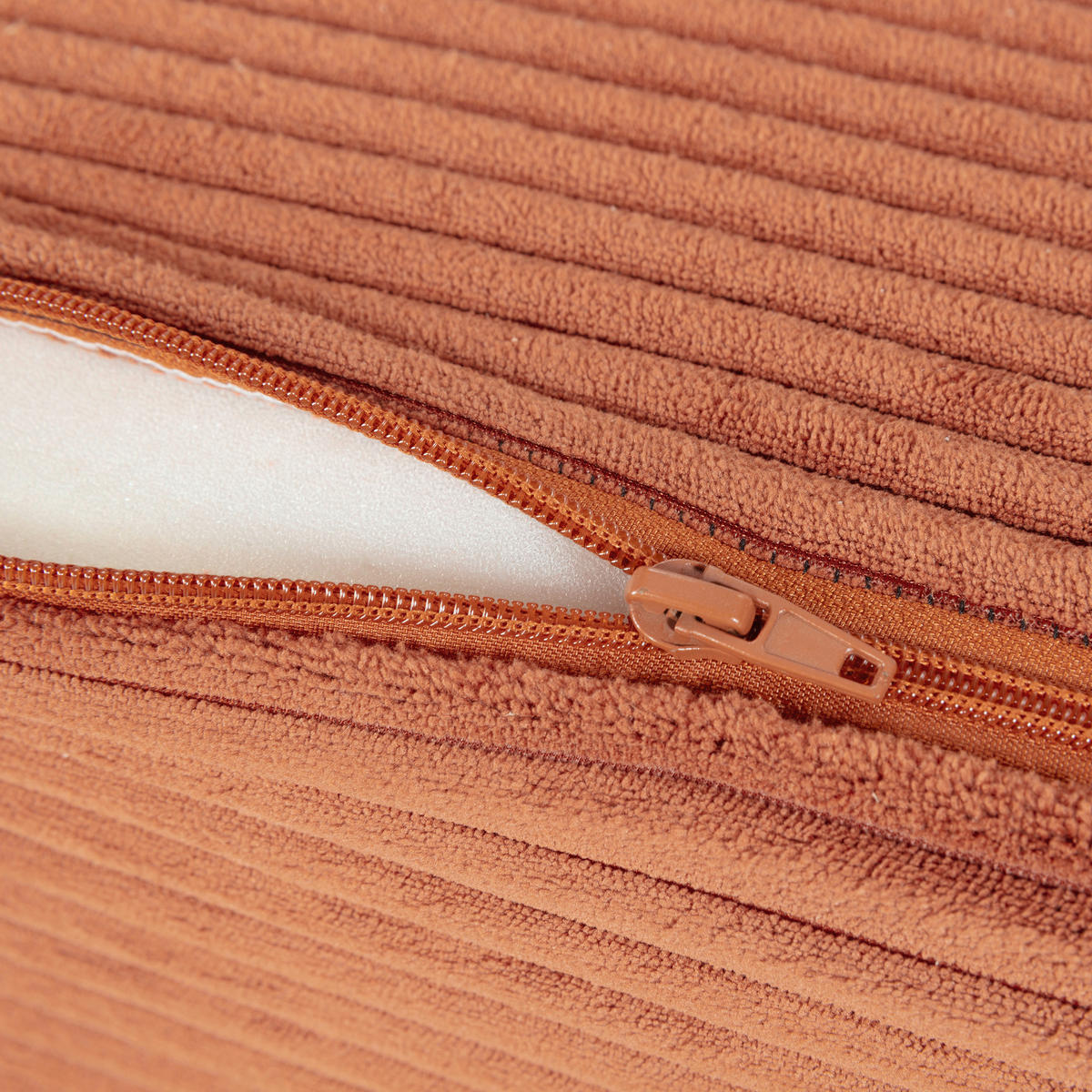 SCHLAFSOFA Cord Terracotta  - Terracotta, MODERN, Textil (200/70/90cm) - Livetastic