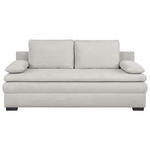 SCHLAFSOFA in Struktur Hellgrau  - Hellgrau/Schwarz, KONVENTIONELL, Kunststoff/Textil (195/93/83cm) - Carryhome
