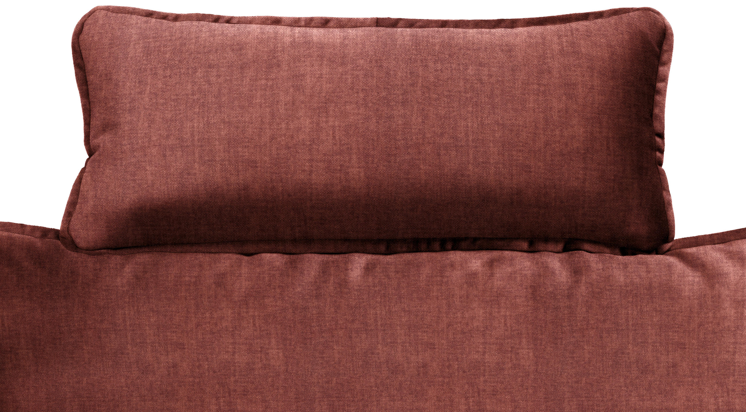 KOPFSTÜTZE - Rostfarben, Design, Textil (57/25/15cm) - Hom`in