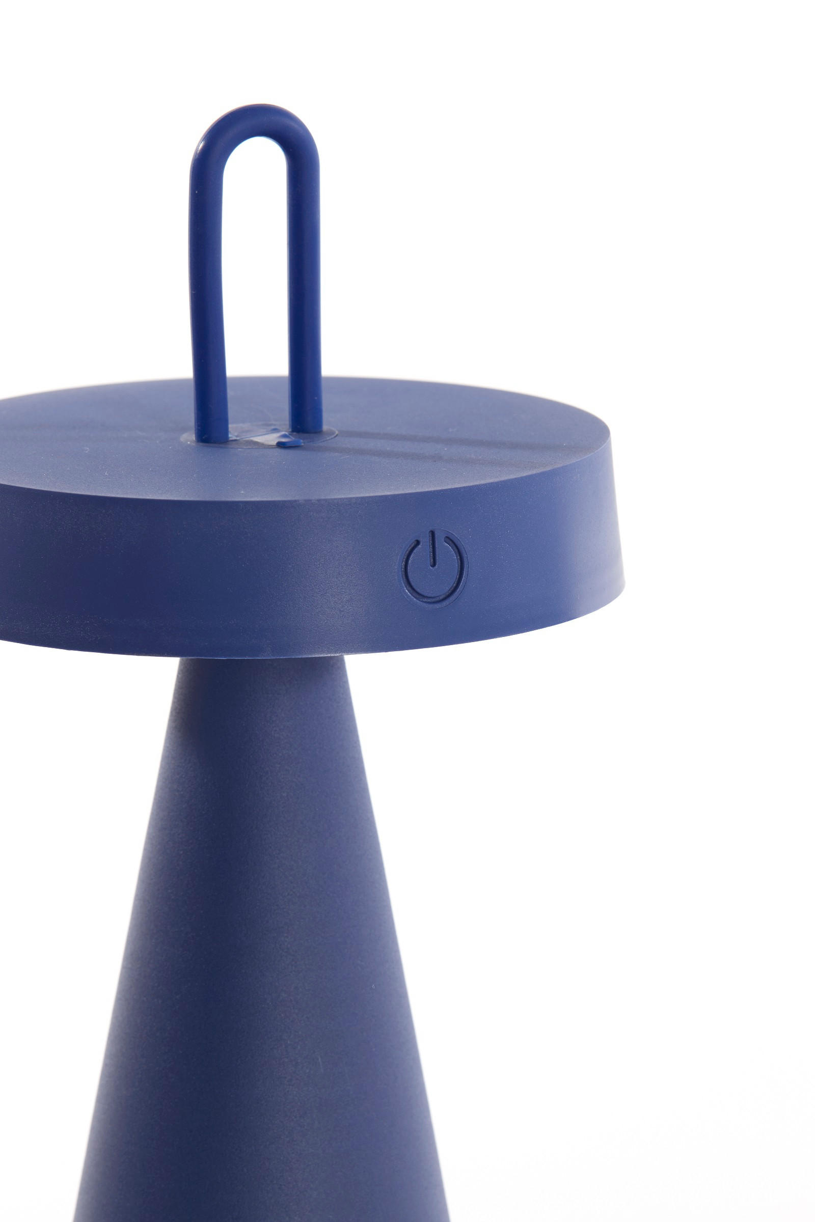 LED-TISCHLEUCHTE 13/28,5 cm   - Blau, Trend, Kunststoff/Metall (13/28,5cm) - Light & Living