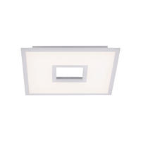 LED-DECKENLEUCHTE 45/45/5 cm   - Weiß, Design, Metall (45/45/5cm)