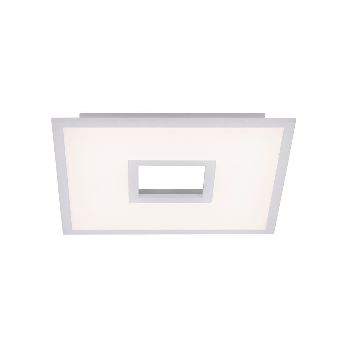 LED-DECKENLEUCHTE 45/45/5 cm   - Weiß, Design, Metall (45/45/5cm)
