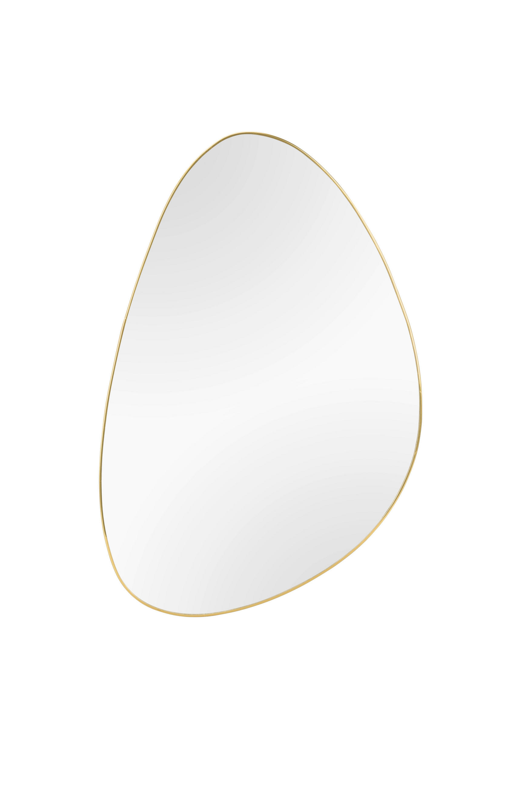 WANDSPIEGEL 40/60/0,3 cm    in organisch  - Goldfarben, Trend, Glas/Metall (40/60/0,3cm) - Boxxx