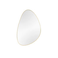 WANDSPIEGEL 40/60/0,3 cm    in organisch  - Goldfarben, Trend, Glas/Metall (40/60/0,3cm) - Boxxx