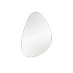 WANDSPIEGEL 40/60/0,3 cm  - Goldfarben, Trend, Glas/Metall (40/60/0,3cm) - Boxxx