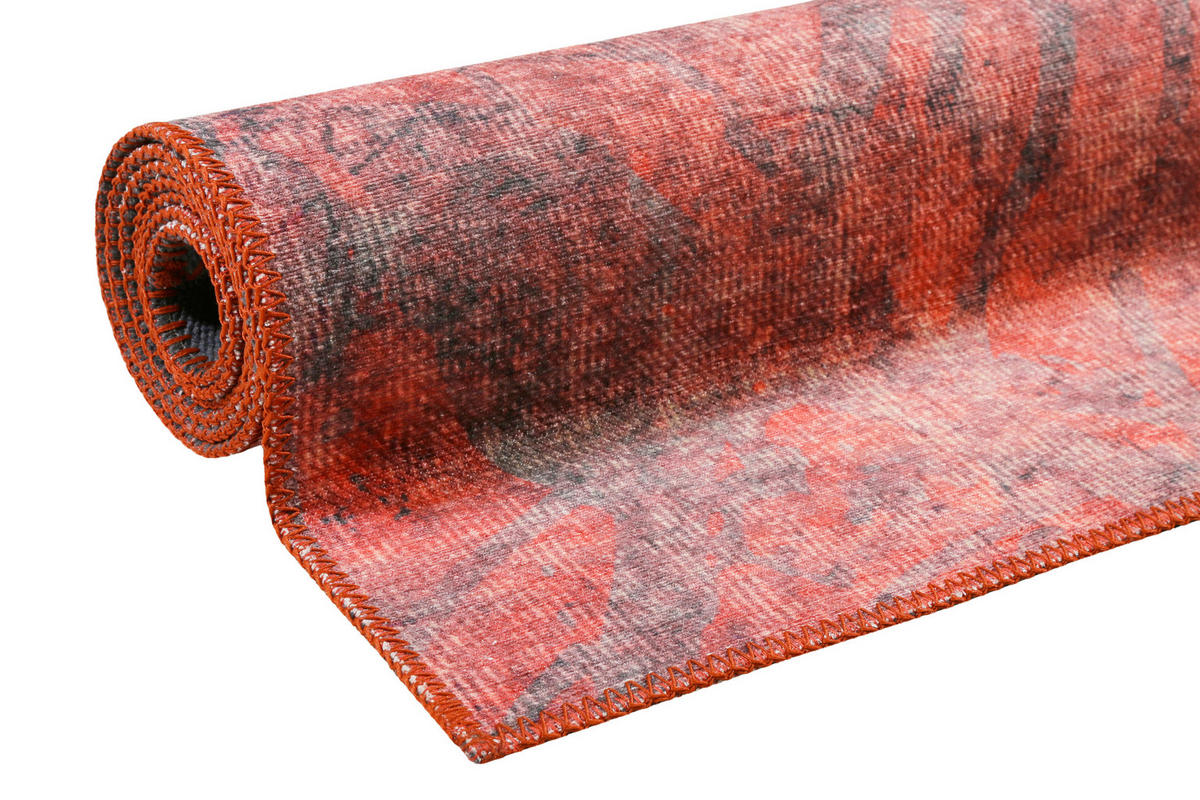 WEBTEPPICH 160/230 cm Pepe Rot, Rotbraun  - Rotbraun/Rot, Trend, Textil (160/230cm) - WECON HOME