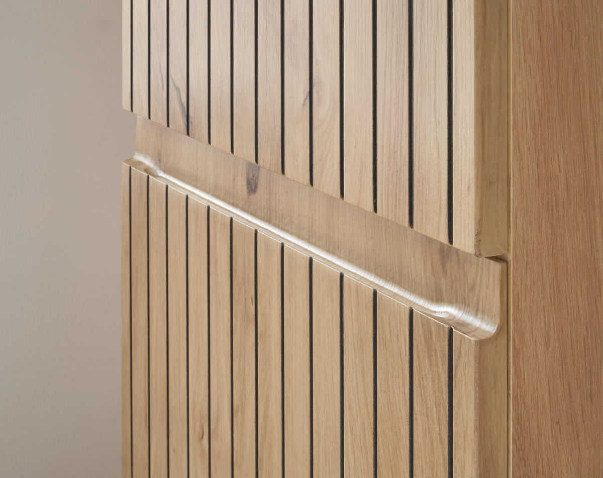 WASCHBECKENUNTERSCHRANK 60/57/36 cm  - Schwarz/Eiche Artisan, MODERN, Holzwerkstoff/Kunststoff (60/57/36cm) - MID.YOU