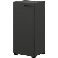 KOMMODE 50/108/41,9 cm  in Graphitfarben  - Anthrazit/Graphitfarben, Design, Holzwerkstoff/Metall (50/108/41,9cm) - Cantus