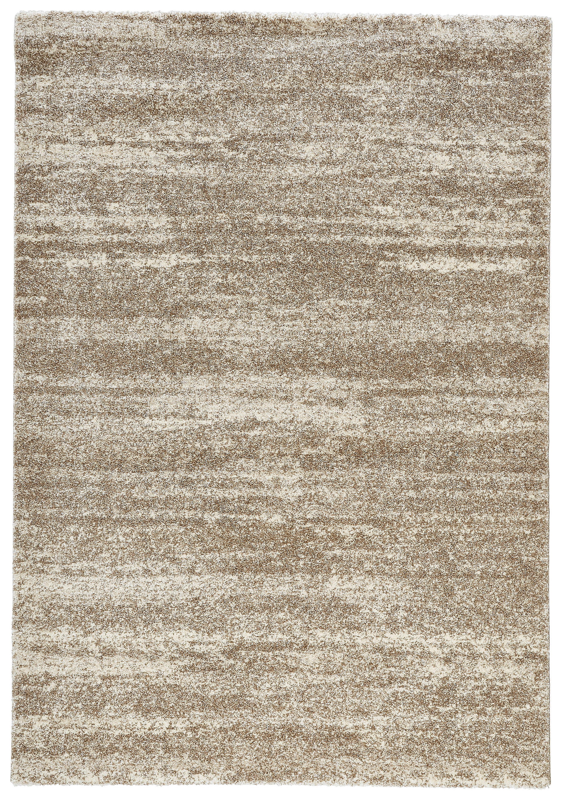 HOCHFLORTEPPICH 140/200 cm Samoa Melange Braun  - Braun, KONVENTIONELL, Textil (140/200cm) - Astra