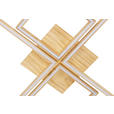 LED-DECKENLEUCHTE 75,5/75,5/5 cm   - Weiß, LIFESTYLE, Holz/Metall (75,5/75,5/5cm) - Novel