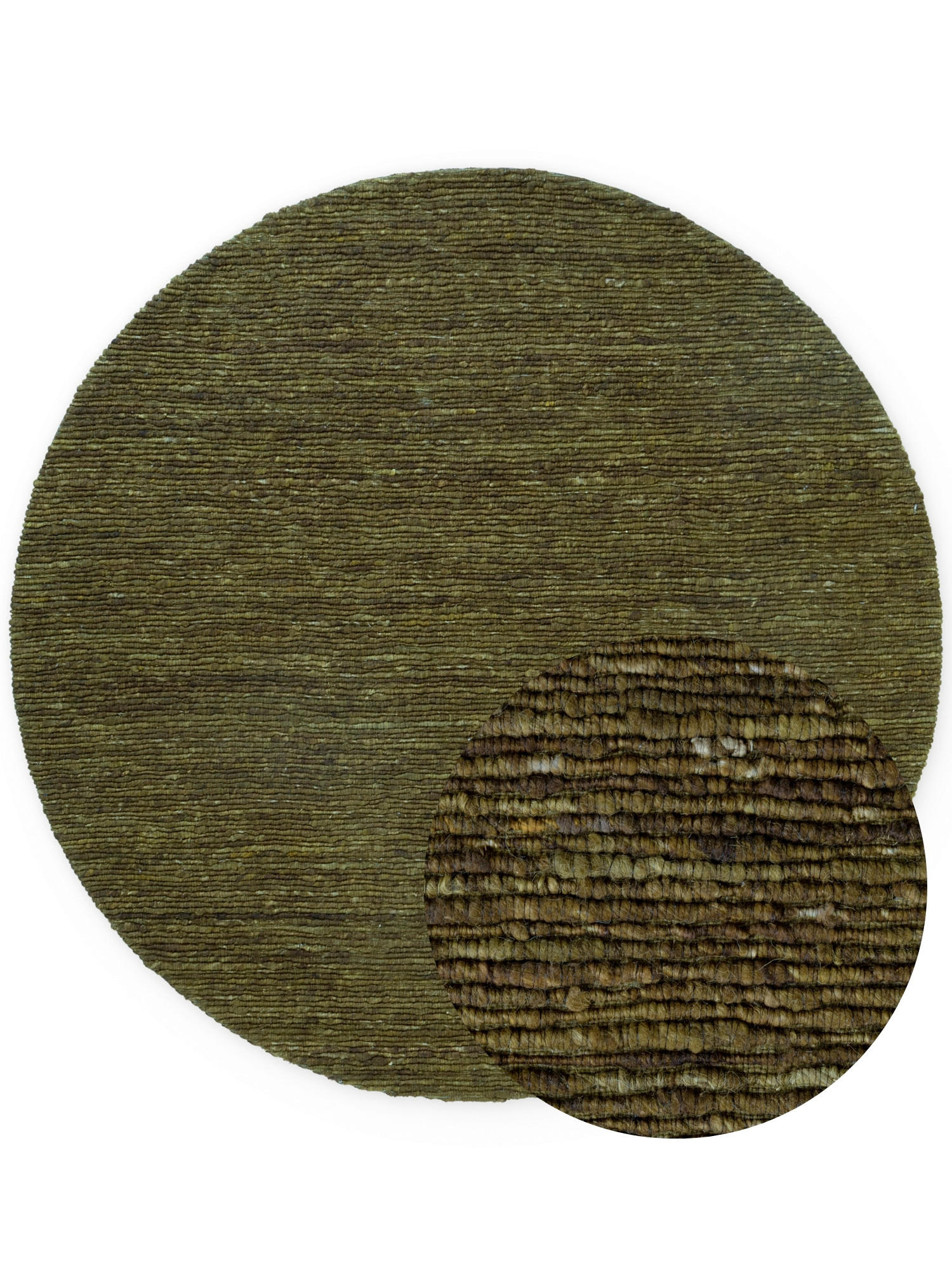 WOLLTEPPICH 160 cm Bexley Woolwich Olivgrün  - Olivgrün, Basics, Textil (160cm) - Ted Baker