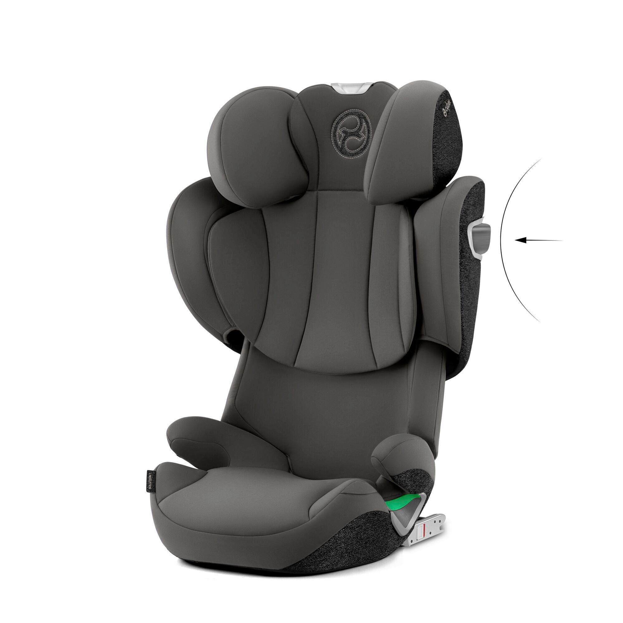 KINDERAUTOSITZ Solution T   - Dunkelgrau, Basics, Kunststoff/Textil (39/50,5/62,5cm) - Cybex