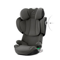 KINDERAUTOSITZ Solution T   - Dunkelgrau, Basics, Kunststoff/Textil (39/50,5/62,5cm) - Cybex