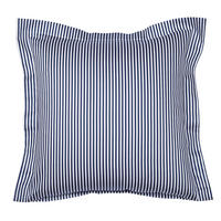 KISSENHÜLLE Giorgio 40/40 cm  - Dunkelblau/Weiß, KONVENTIONELL, Textil (40/40cm) - Janine