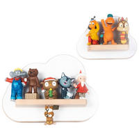 KINDERREGAL  - Weiss, Modern, Holzwerkstoff (22/16/5cm) - Livetastic