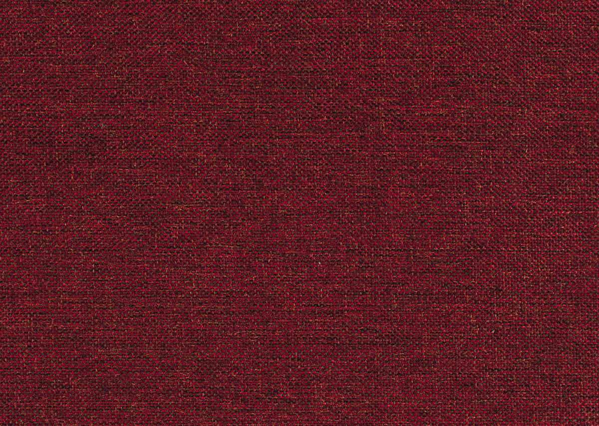 WOHNLANDSCHAFT in Webstoff Rot  - Silberfarben/Rot, Konventionell, Holz/Textil (167/322/186cm) - Cantus