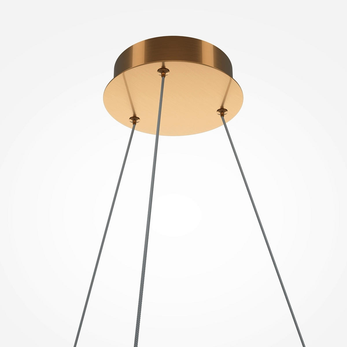 PENDELLEUCHTE 60/58 cm    - Messingfarben, Modern, Metall (60/58cm) - MAYTONI