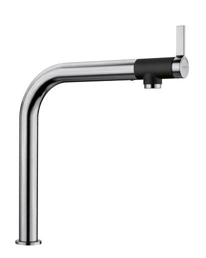 KÜCHENARMATUR 518435  - Edelstahlfarben, Basics, Metall (4,6/36,7/32cm) - Blanco