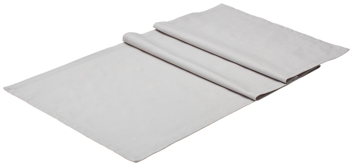 TISCHLÄUFER Panama Textil Webstoff 45/150 cm  - Basics, Textil (45/150cm) - Bio:Vio