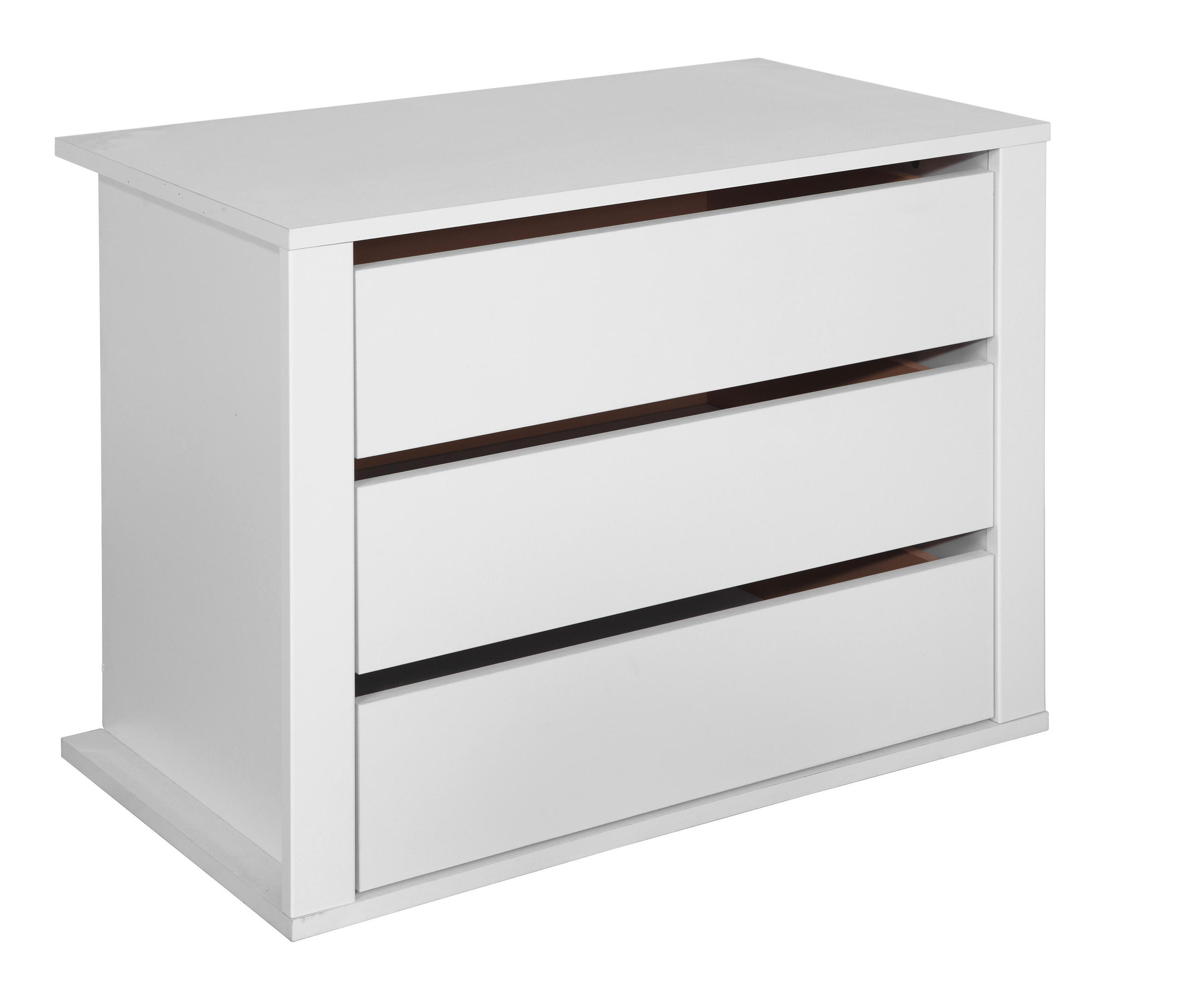 SCHUBKASTENEINSATZ 75/54/47 cm   - Weiss, Konventionell, Holzwerkstoff (75/54/47cm) - Boxxx