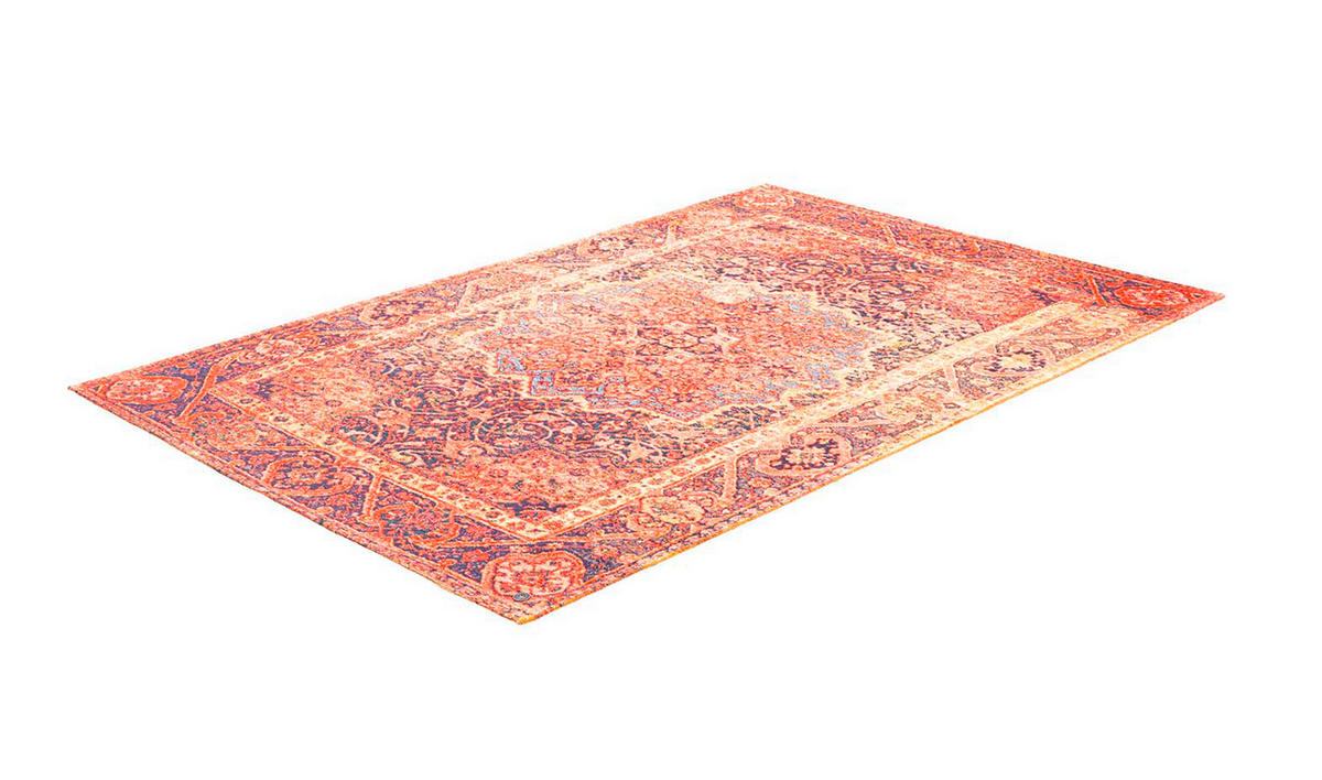 FLACHWEBETEPPICH 75/140 cm Rot  - Rot, Design, Textil (75/140cm) - Tom Tailor