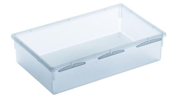 ÚLOŽNÝ BOX, plast - průhledné, Basics, plast (23/15/5cm) - Rotho