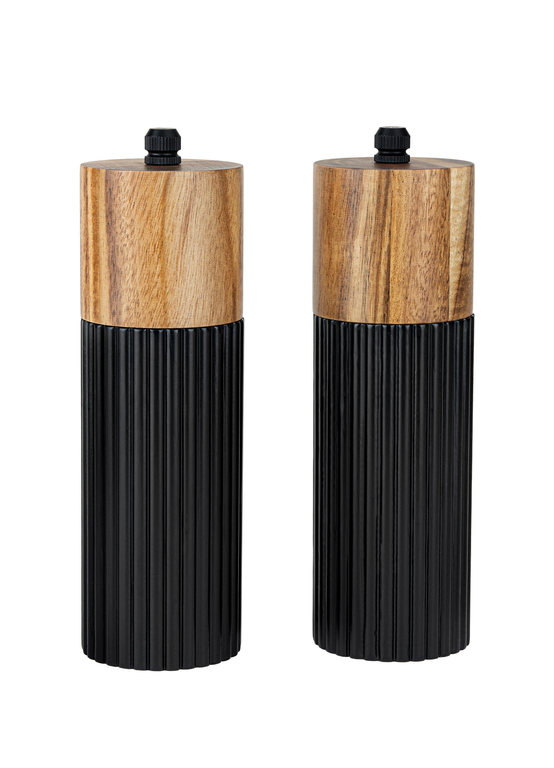 SALZ- ODER PFEFFERMÜHLE Life Style  - Schwarzbraun, Basics, Holz (5/16cm) - Justinus