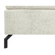 BOXSPRINGBETT 140/200 cm  in Greige  - Greige/Schwarz, Design, Textil/Metall (140/200cm) - Esposa
