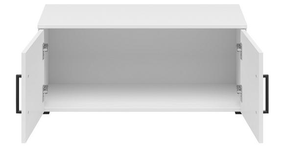 AUFSATZSCHRANK 80/35/40 cm - Schwarz/Weiß, MODERN, Holzwerkstoff/Kunststoff (80/35/40cm) - Carryhome