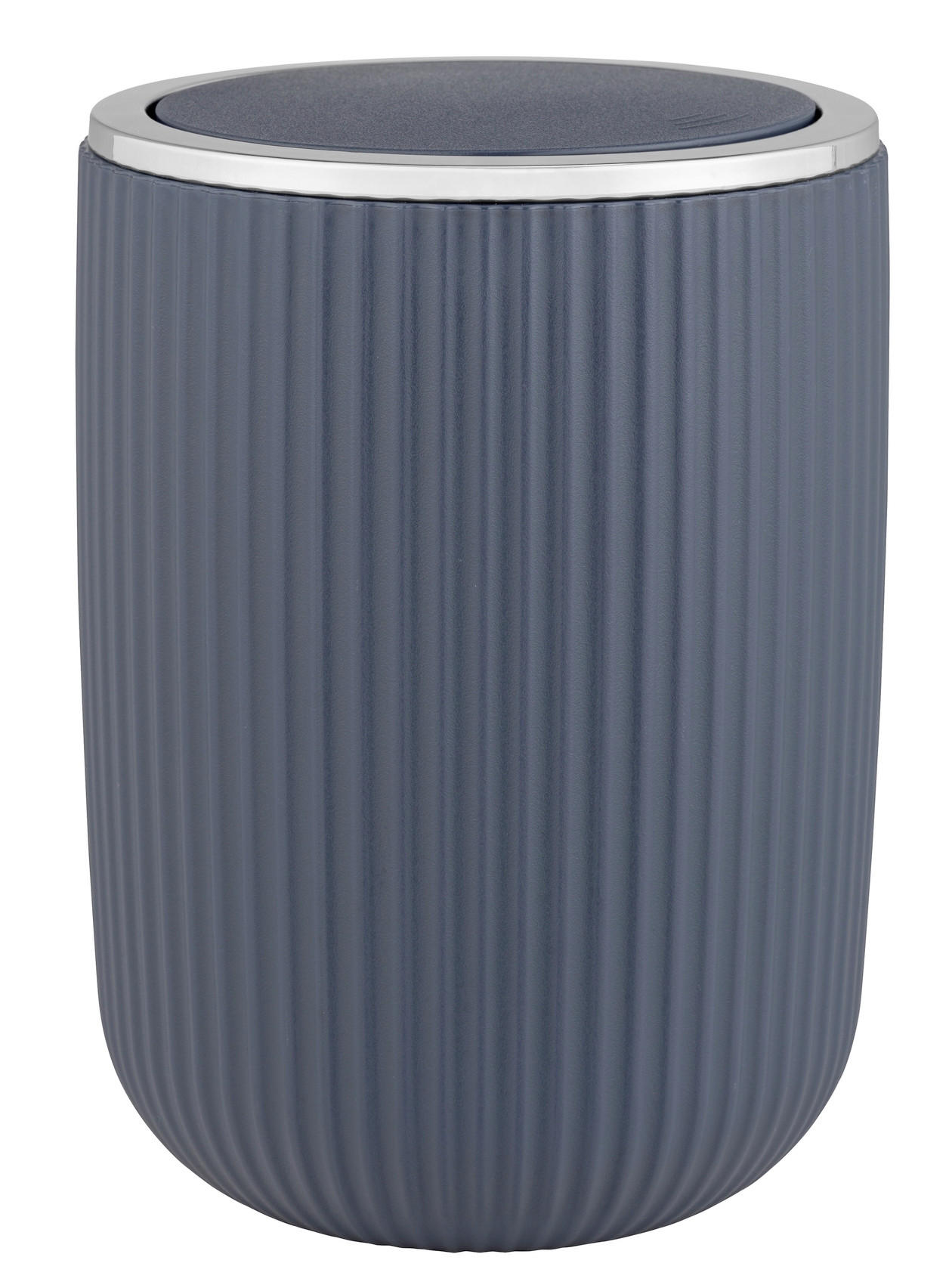 SCHWINGDECKELEIMER 2 L  - Dunkelblau, Basics, Kunststoff (14,5/20/14,5cm) - Wenko