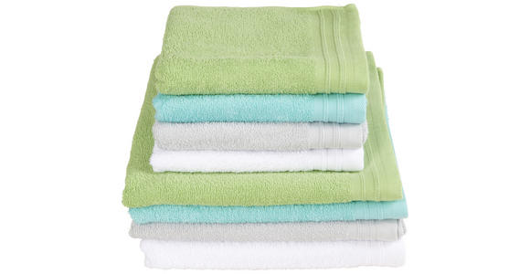HANDTUCH 50/90 cm Türkis - Türkis, KONVENTIONELL, Textil (50/90cm) - Boxxx