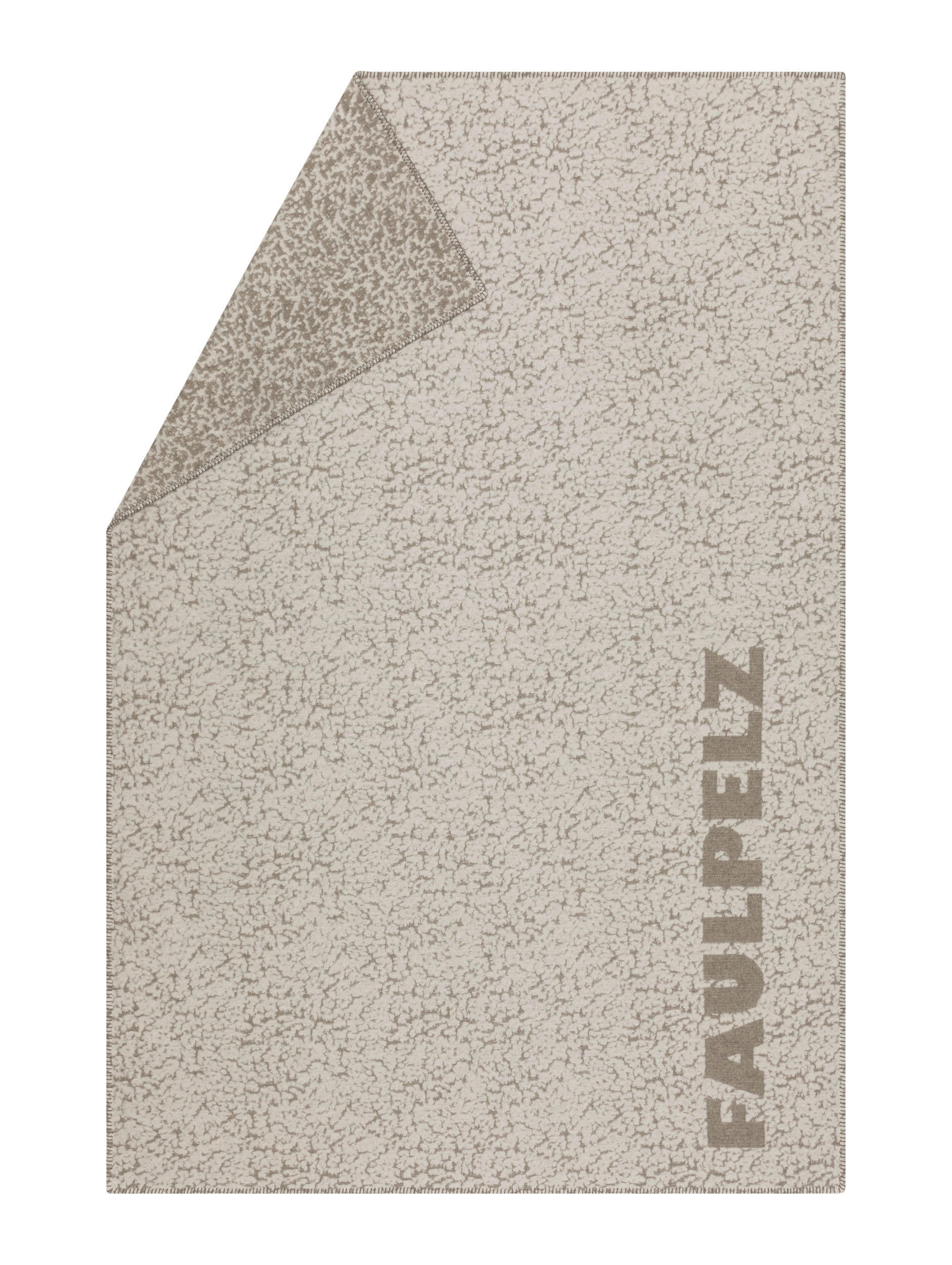 DECKE 135/200 cm  - Greige, Design, Textil (135/200cm) - David Fussenegger