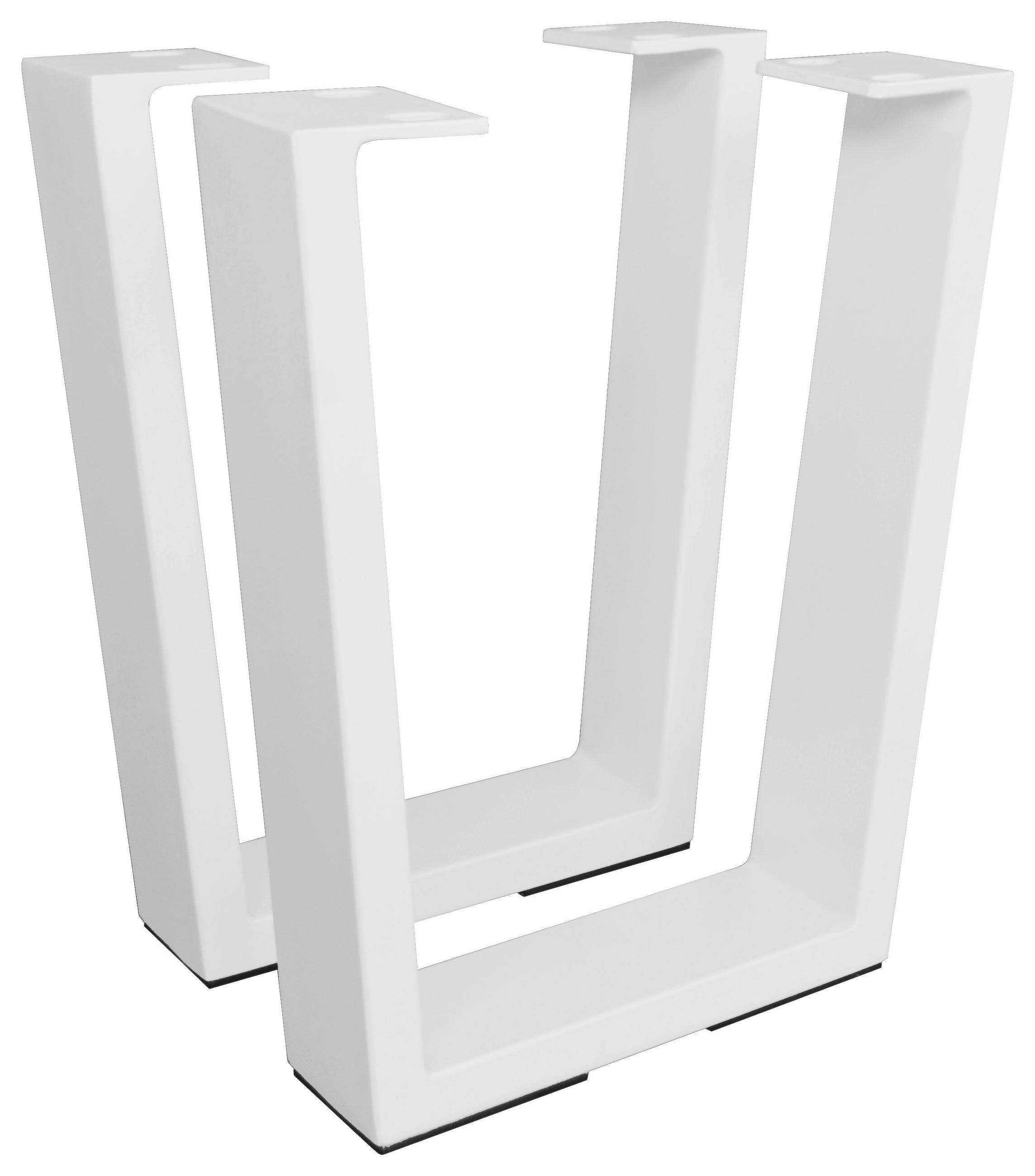 BANKGESTELL in  - Weiß, Design, Metall (34/40/7,5cm) - Valdera