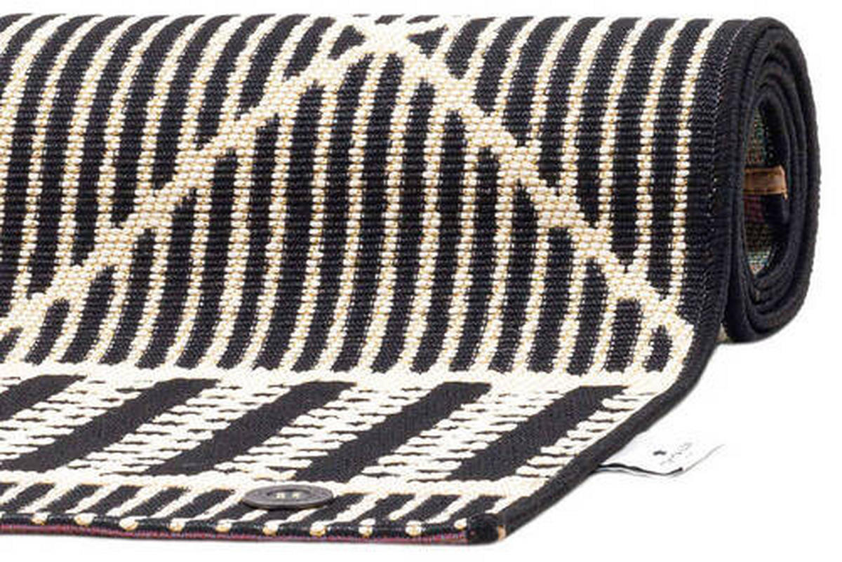 OUTDOORTEPPICH 160/235 cm Schwarz  - Schwarz, Basics, Textil (160/235cm) - Tom Tailor